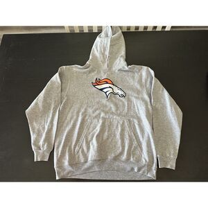 NIKE Hoodie NFL Denver Broncos‎ American Football Jumper Sweatshirt Mens M